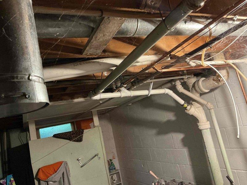 Diagnosed 14-year-old Lennox furnace failure with no heat. System starts and draft motor activates with proper voltage through safeties and pressure switches, but fails to enter ignition trial, displaying low pressure switch code despite switch being closed. Determined control board malfunction is preventing ignition sequence completion. Completed paperwork for control board replacement and provided timeline for repair once estimate is approved.