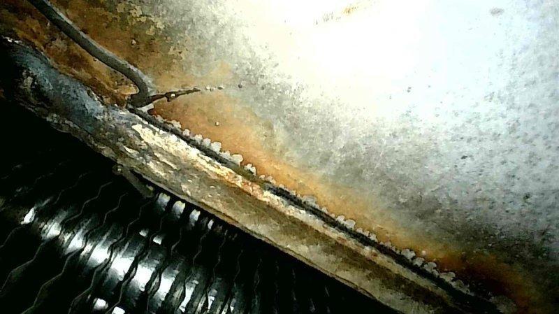 Performed comprehensive furnace tune-up including clearing condensate drain line and trap of accumulated debris. Inspected heat exchanger which revealed multiple rust eyelids, advised homeowner to install carbon monoxide detector. Verified proper operation of all major components (inducer motor, capacitor, pressure switch, control board connections, thermostat), cleaned flame sensor, and replaced filter.
