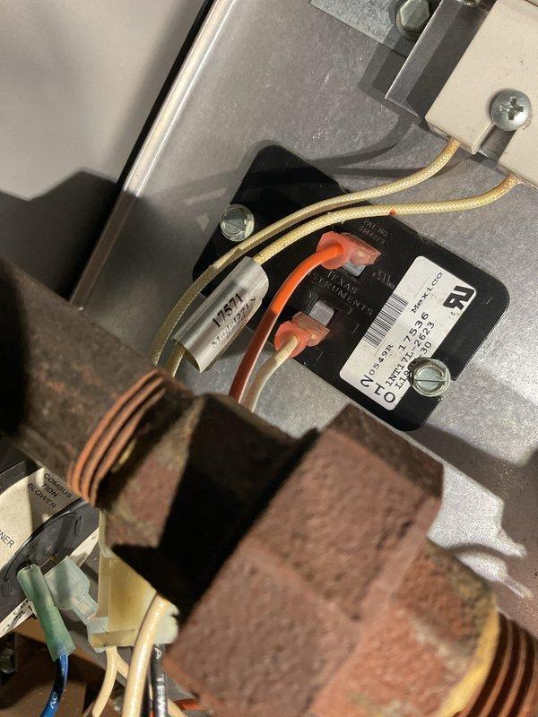 Diagnosed intermittent heating issue on aging furnace that was cycling off with 4-flash error code. Found severely clogged filter and performed heat exchanger inspection revealing concerning perforations. Detected minor carbon monoxide levels in supply air and verified temperature rise measurements. Recommended prompt replacement of this deteriorating unit as safety concern.