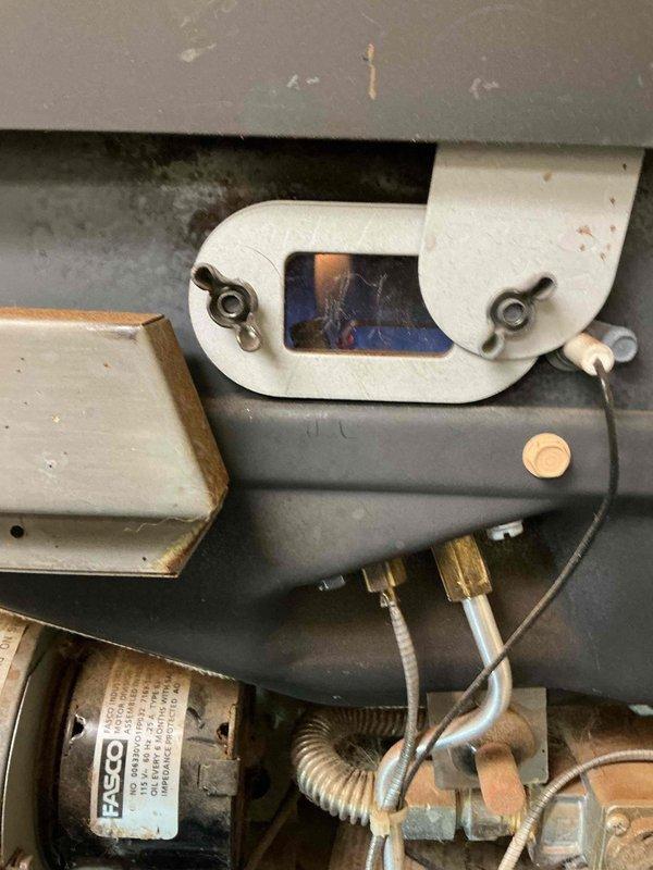 Prior Lake, MN - Performed safety inspection on 25-year-old direct vent heater in detached loft. Verified no gas leaks, no heat exchanger cracks, and no CO leakage. Identified non-operational blower motor and absence of high limit safety switch, with recommendation to consider replacement as heat exchanger is at risk of cracking under continued stress.