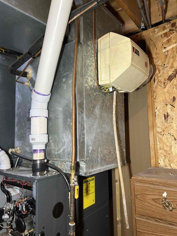 Responded to no-heat call for Goodman furnace. Diagnostic testing revealed hot surface igniter functioning correctly and gas valve receiving power, but zero gas pressure at inlet/outlet. Resistance testing confirmed failed gas valve, which was replaced to restore proper heating operation.