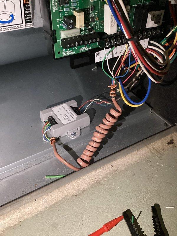 Eagan, MN - Performed furnace tune-up on 8-year-old system and diagnosed issues with Nest thermostat integration. Found malfunctioning relay system installed in place of proper Nest power saver kit causing furnace shutdown. Cleared debris from air intake to address pressure switch error codes. Scheduled return visit to install proper Nest adapter. System inducer functioning normally with no active pressure switch issues at completion.