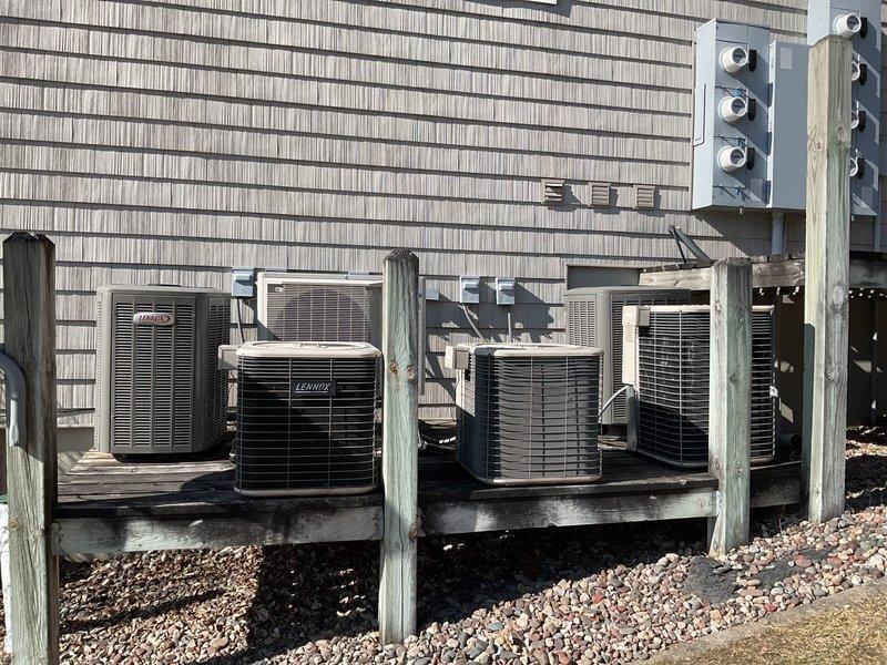 Performed scheduled maintenance on 3-year-old furnace system. Inspected HFR air handler and heat pump, replaced filter, and examined outdoor coil which was found to be clean. Verified thermostat settings through installer options without making changes. System was tested and confirmed to be operating properly with no issues identified.