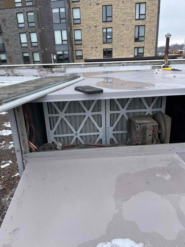 Performed comprehensive maintenance on four rooftop units, including replacement of all dirty filters and worn belts. Repaired compromised flame sensor connection on Unit #1 and noted weakening inducer capacitor. Cleaned flame sensors on multiple units and verified proper operation of all electrical components. All units were tested after service and confirmed to be operating within specifications.