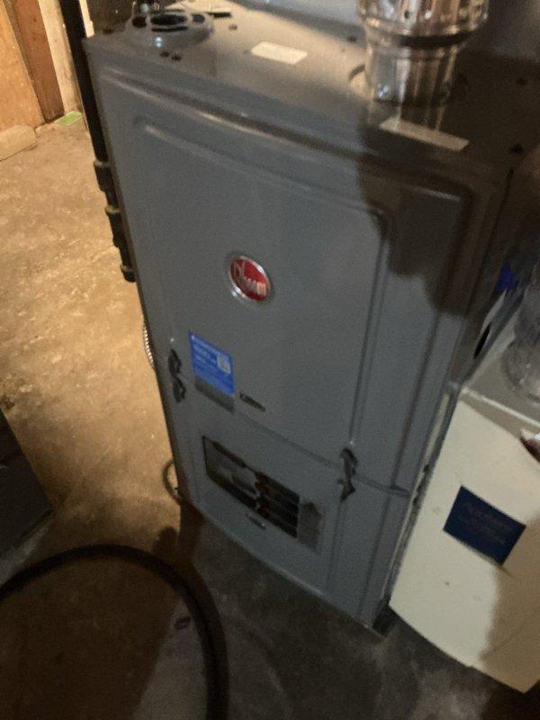 Responded to service call for two malfunctioning humidifiers in a 4Front PA Member's home where humidity had dropped to 20% causing floorboard separation. Inspected both units and determined the older humidifier was functioning properly after changing the water panel, while the newer unit required replacement of customer-supplied pad. Both systems were tested and confirmed operational with proper humidity restoration.