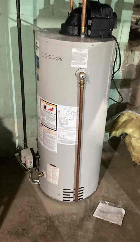 Durand, WI - Replaced defective single temperature safety limit switch on water heater unit. Installed new limit switch according to manufacturer specifications and verified proper operation of safety controls. System tested and confirmed functioning correctly upon completion.