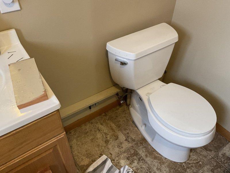 Repaired frozen/burst water supply lines in bathroom with minimal heat. Installed multiple ball valves at strategic points to allow for isolation of this section of the plumbing system, preventing future damage during cold periods when the bathroom isn't in use.