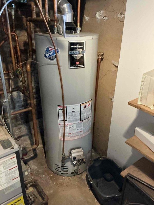 Responded to no heat call for 25+ year old Slant Fin boiler with reported thumping noise. Upon arrival and system restart, boiler fired normally with no observed noise issues during testing. Inspection revealed multiple leaking ball valves throughout system, leaking gate valve on water feed, and pressure relief valve leaking despite normal system pressure (15 psi). Combustion analysis performed, detecting minor CO leakage from deteriorating seals. System currently operational but requires monitoring. Scheduled follow-up for valve replacement and consultation regarding potential boiler replacement due to age and condition.