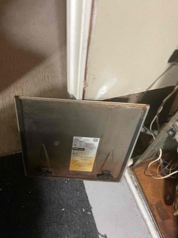 Completed complimentary inspection of furnace heat exchanger and confirmed presence of compromised heat exchanger with visible hole. Heat exchanger was replaced to restore system integrity and safe operation.