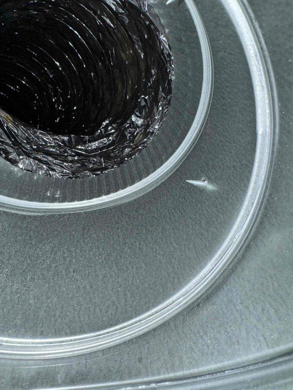 Performed comprehensive duct cleaning service in conjunction with HVAC system installation. Thoroughly cleaned contaminated ductwork throughout the system, including main trunk lines and flexible connections, removing accumulated dust and debris to improve system efficiency and indoor air quality.