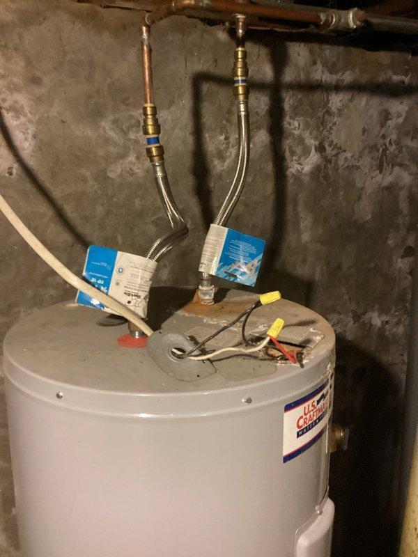 Performed diagnostic assessment on non-functioning electric water heater. Determined unit was repairable and not leaking as initially suspected. Completed necessary repairs and restored full operation of the 50-gallon electric water heater.