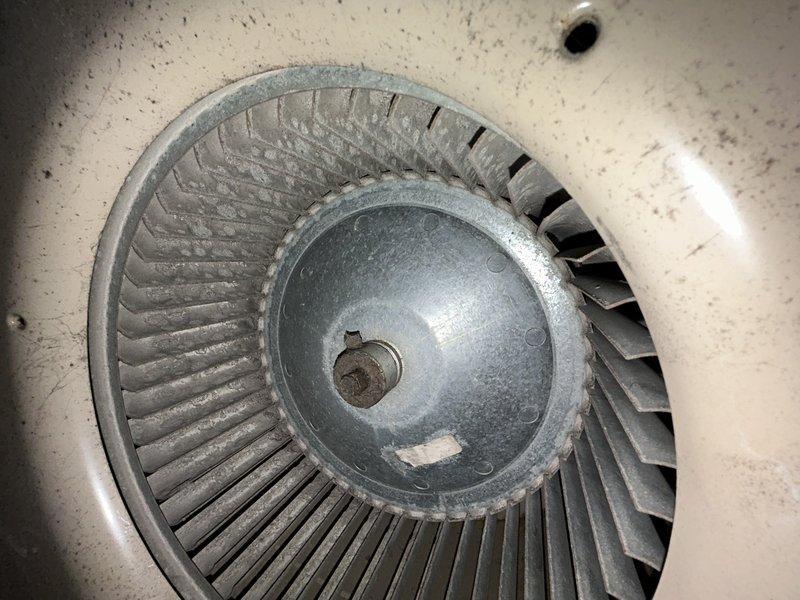 Diagnosed furnace overheating condition with no heat output. Identified multiple cracks in heat exchanger and determined the bimetal fan switch was not operating correctly, causing blower failure. Tagged furnace out of service due to safety concerns and arranged for service advisor to provide replacement options.