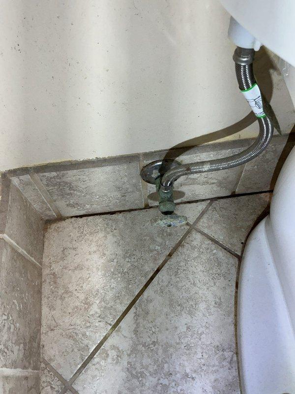 Responded to a service call for toilet leaking through to first floor when flushed. Diagnosed issue as deteriorated wax ring seal at toilet base. Removed toilet, replaced with new wax ring, and properly reset fixture. Verified proper connection of water supply line and tested flush cycle to confirm leak resolution.