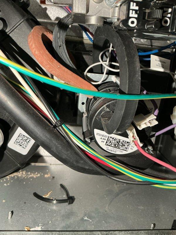 Responded to a no-heat call where furnace was shutting down on pressure switch error code despite previous service visit. Diagnostic testing confirmed draft pressure was within specification and all condensate lines and exhaust terminations were clear. Replaced faulty pressure switches, restoring proper operation of the furnace.