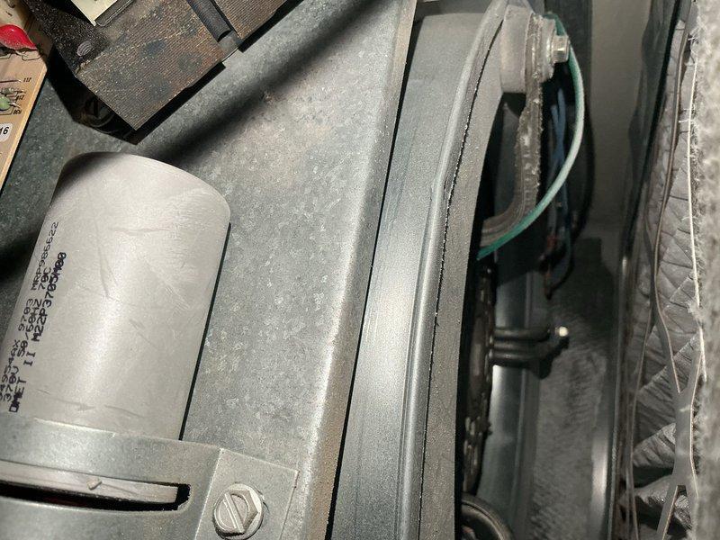 Diagnosed 29-year-old furnace with multiple critical failures including cracked heat exchanger causing carbon monoxide leakage, oil-leaking blower motor, burn marks on control board resistors, and limit switch activation due to overheating. Due to safety concerns and extensive component failures, recommended full system replacement and scheduled estimate appointment for new furnace installation.