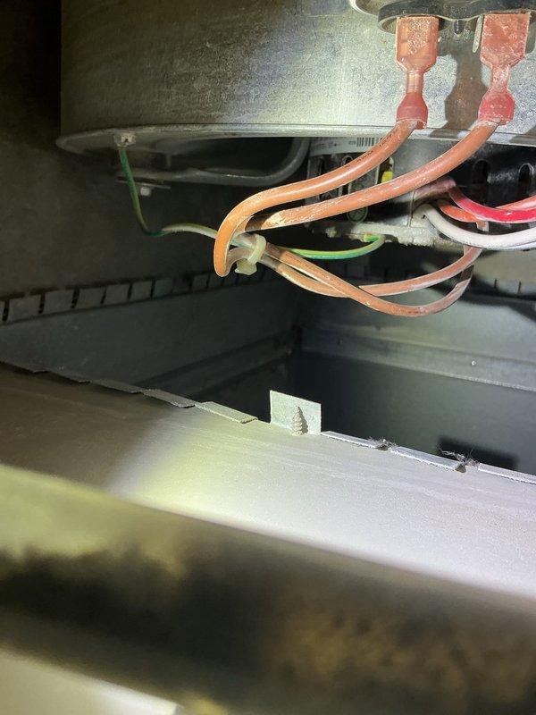 Responded to no heat call for 16-year-old Gibson high efficiency furnace that was operational upon arrival. System diagnostics revealed intermittent operation with burning smell. After multiple test cycles, identified furnace tripping on high limit switch. Performed comprehensive system check: verified gas pressure, inspected A-coil, filter, heat exchanger, combustion process, blower motor, and exhaust fan - all functioning properly. Determined failing high limit switch as root cause. Replaced high limit switch, restoring proper system operation and safety parameters.