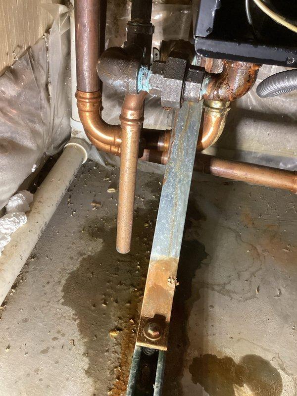 Conducted follow-up inspection of boiler system after previous service recommendations. Identified air infiltration issues causing component damage. Performed necessary repairs including replacement of air separator, primary pump, and air eliminator on the boiler. Applied Fernox treatment to system to prevent future air-related problems and extend equipment life.