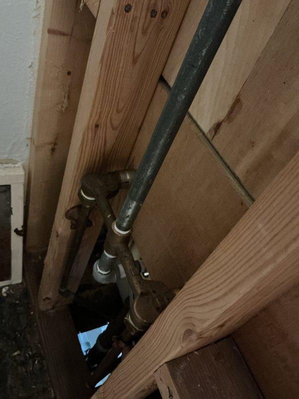 Replaced outdated shower valve with customer-provided new unit. Removed existing valve and associated piping, then installed and secured new valve through wall cavity. Conducted pressure testing to verify proper operation with no leaks.