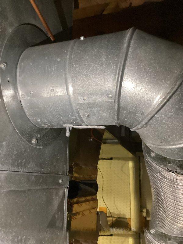 Responded to service call regarding humidifier performance. Upon inspection, discovered damper was closed off, restricting proper airflow to the humidifier. Opened damper to restore proper operation. Verified Honeywell Equipment Interface Module connections and confirmed proper ductwork configuration.