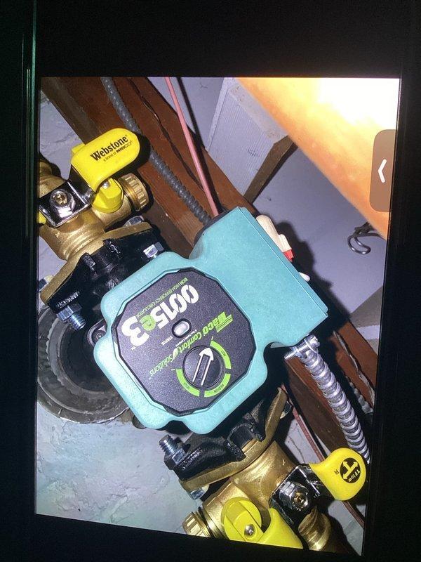 Responded to no heat call on hydronic heating system with boiler installed in January. Replaced defective Taco circulator pump that was part of original installation, covered under parts and labor warranty. Purged air from the system to restore proper circulation and heat distribution throughout the home, resolving the recurring heating issues.