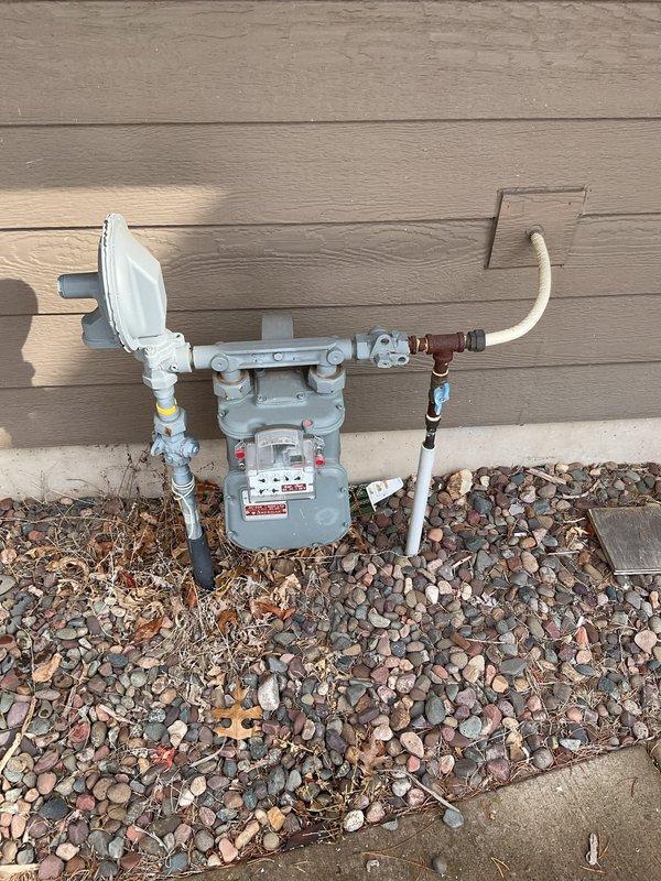 Diagnosed no heat complaint on aging furnace system. Found restricted condensate tube due to items pressing against it; cleared obstruction by blowing out tube and removed items causing the restriction. Identified locked-up motor as primary failure point and observed potential heat exchanger damage. Recommended complete estimate for necessary repairs, with parts availability expected within 2-3 days.